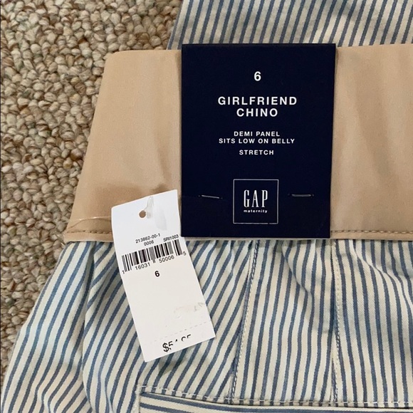 Striped Maternity pants - Picture 4 of 4